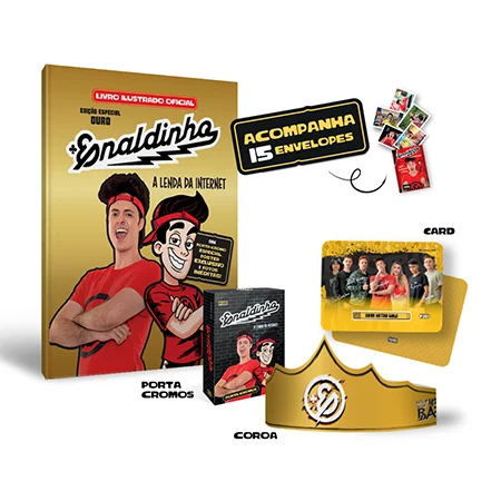 Álbum Oficial do Enaldinho em Capa Dura 2